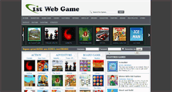 Desktop Screenshot of 1stwebgame.com